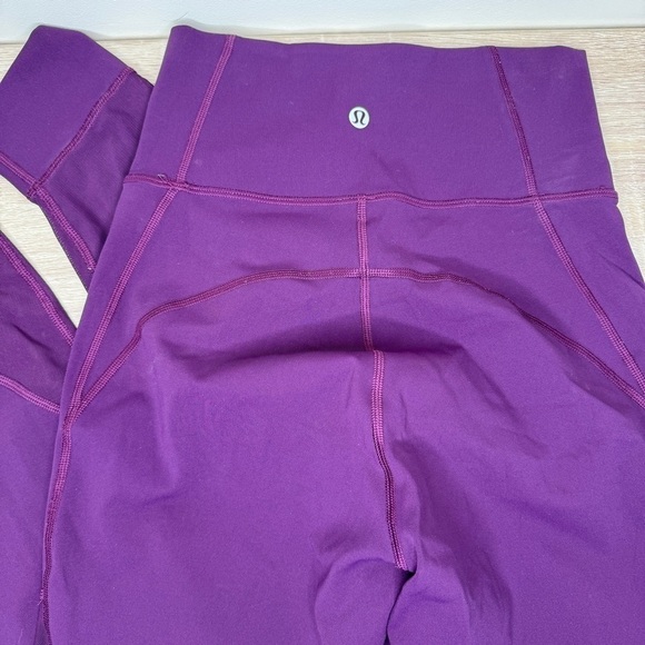 Lululemon Hot Like Agni Pant Size 6 Purple - Picture 5 of 8